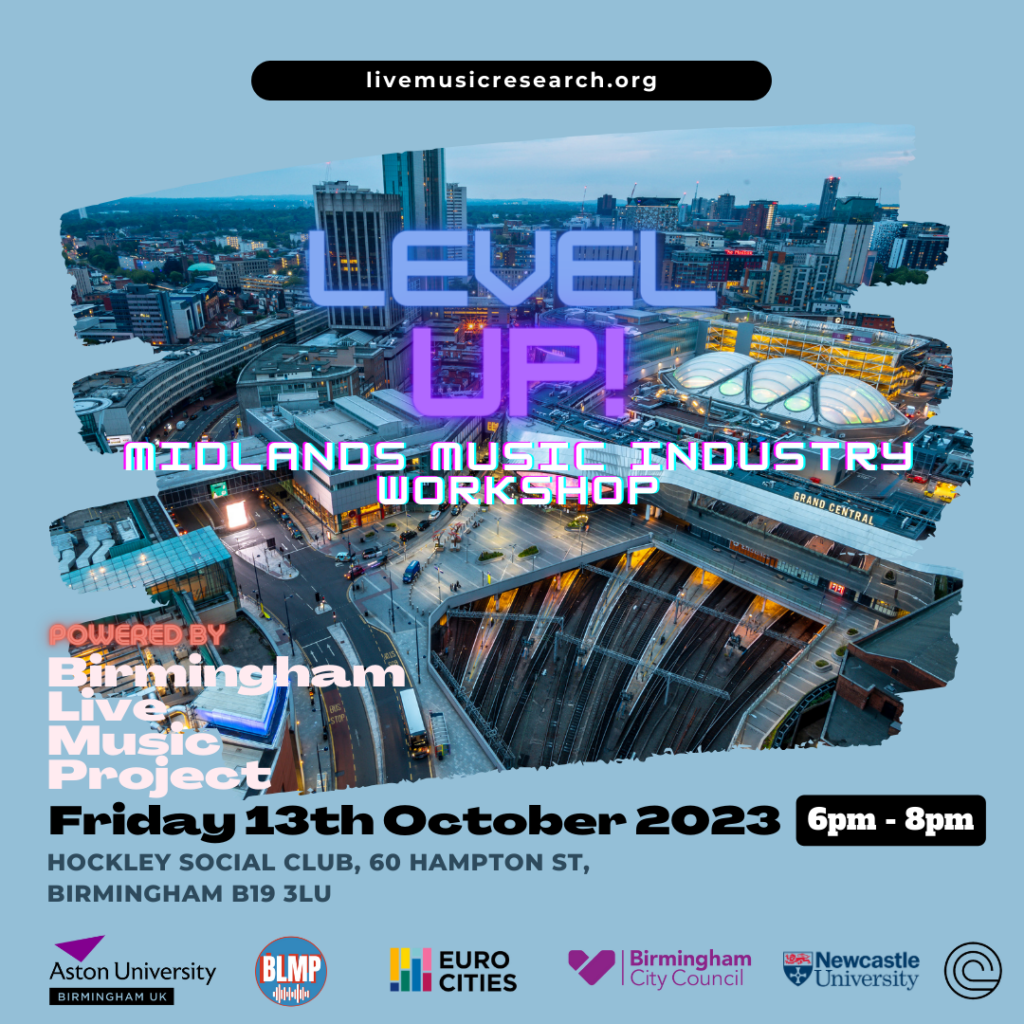 Level Up – Midlands music industry workshop